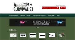 Desktop Screenshot of adventuresurvivalist.com